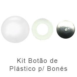Kit Botao para bones Plastico