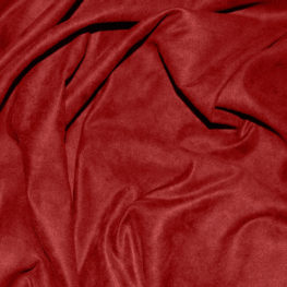 Tecido suede vermelho 407 AURORA RED - Imagem